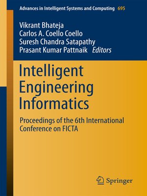 cover image of Intelligent Engineering Informatics